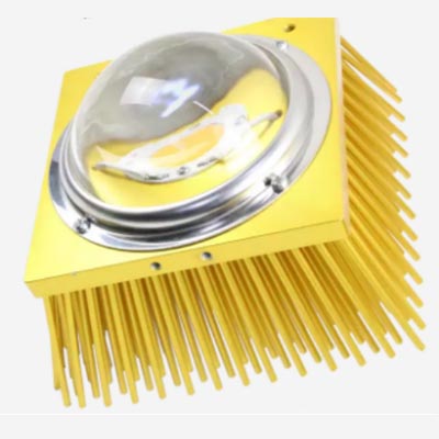 Radiator de căldură LED COB pin fin