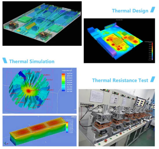 ໂຄມໄຟ LED Heatpipe Heatsink Custom Manufacturer