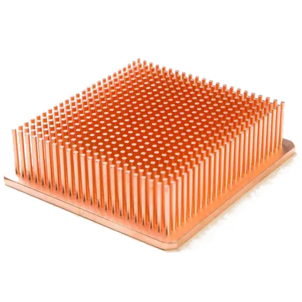 copper cold forged heat sink