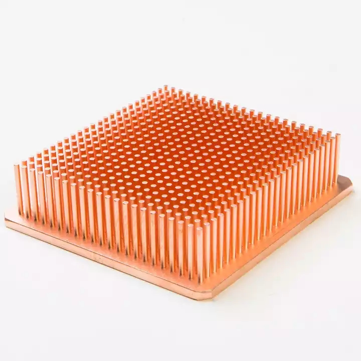 copper pin fin heat sink