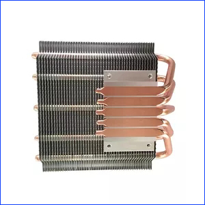 stage lamp heat pipe radiator, LED copper aluminum radiator